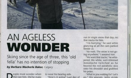 “An Ageless Wonder” article about retired Park Warden, John Wackerle …