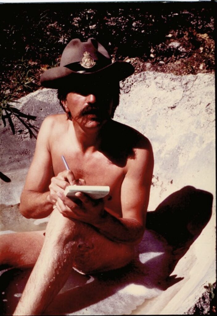 Rick Kunelius Bryant Creek bathtub 1976
