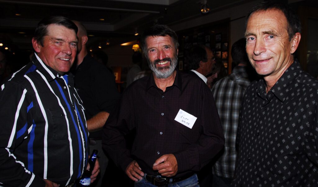 Paul, Cliff White and Scott Ward – 2009 Warden Service Centennial Celebration in Banff.