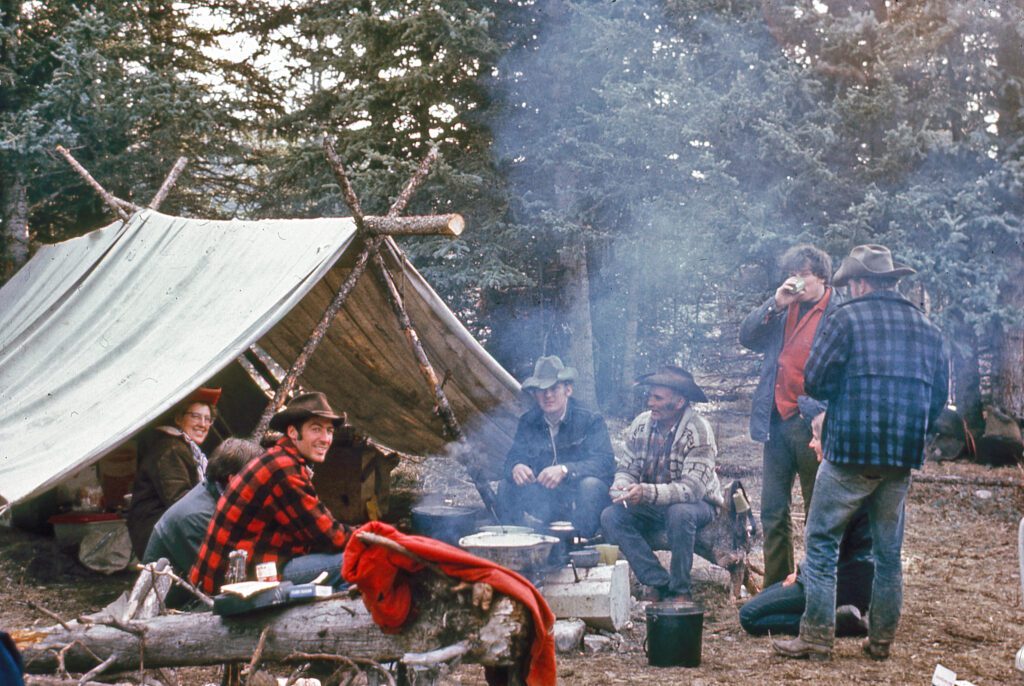 une Mickle, Dale Portman, Paul Peyto, Bert Mickle, Gord Brockway, Ron Hall.