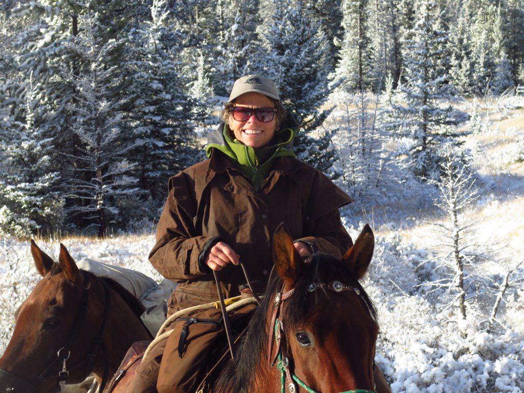 Julie on Divide Pass 2020