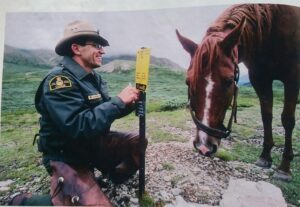 gord antoniuk with his horse