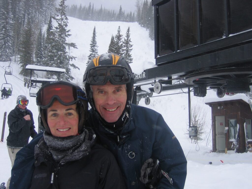chris and peter in Golden, BC